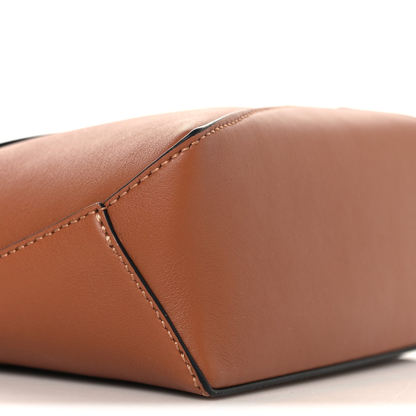 Calfskin Mini Puzzle Bag Tan