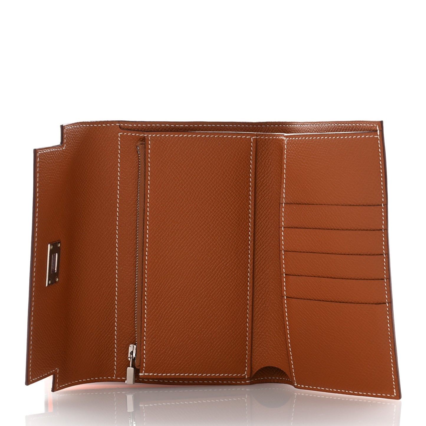 Epsom Medium Kelly Wallet Gold