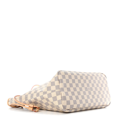 Louis Vuitton Damier Azur Neo Neverfull MM Rose Ballerine 3 of 4