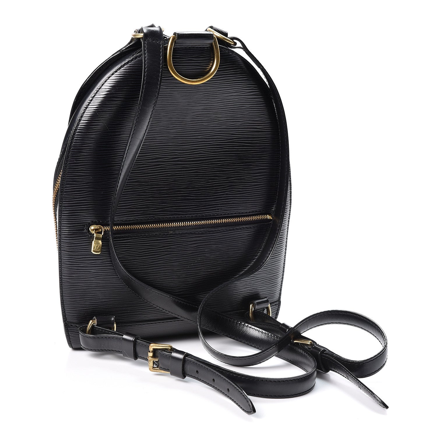 Louis Vuitton Epi Mabillon Backpack Black 2 of 10