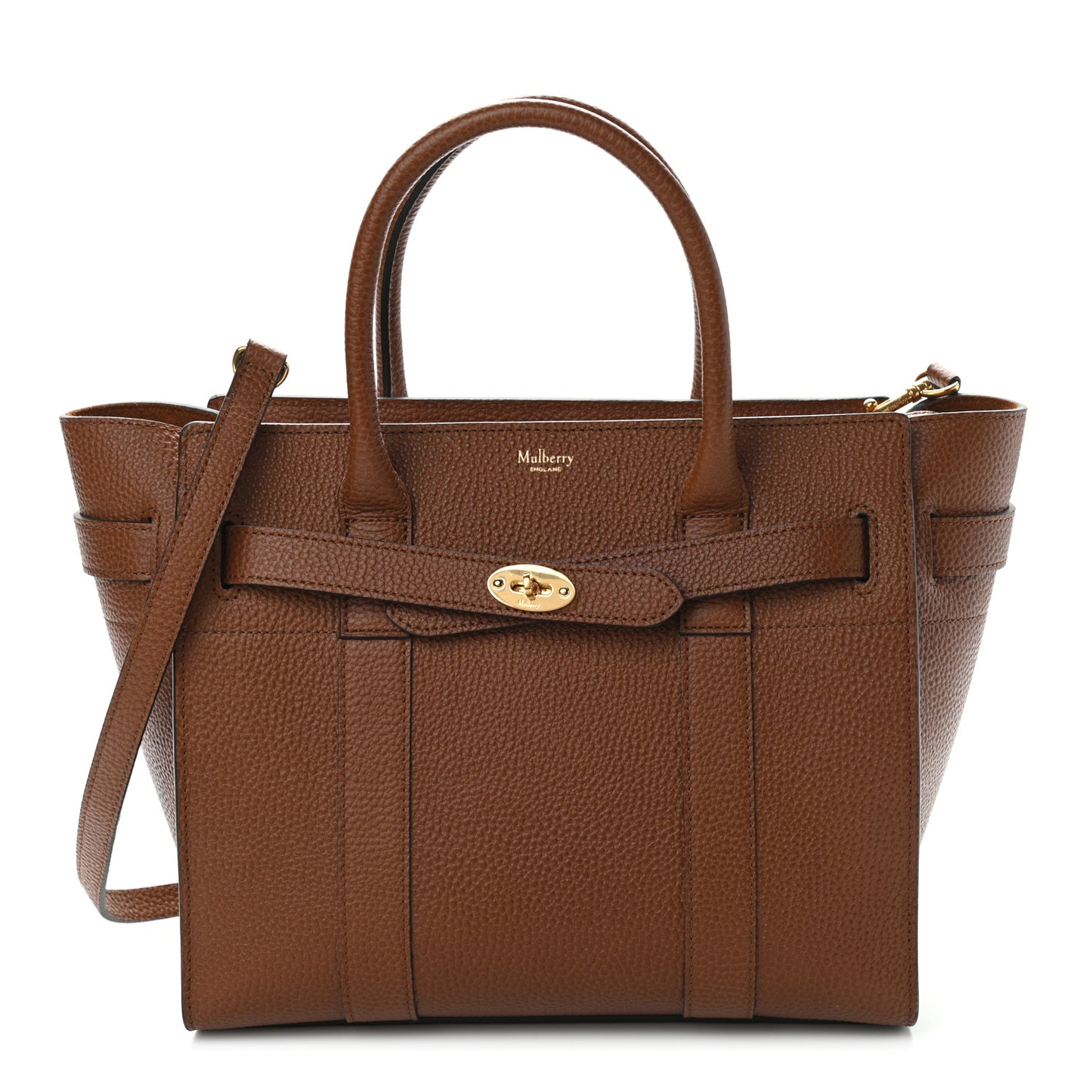 Classic Grain Small Bayswater Zip Tote Oak