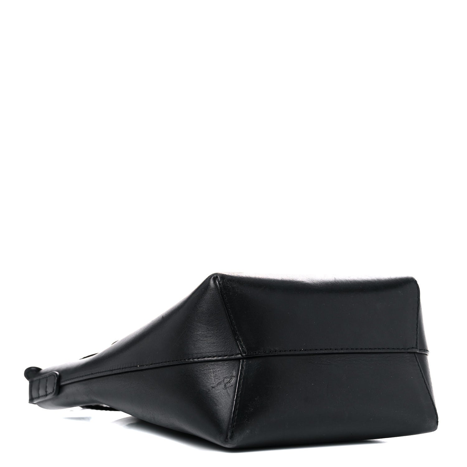 Mansur Gavriel Calfskin Mini Bucket Bag Black Ballerina 4 of 15