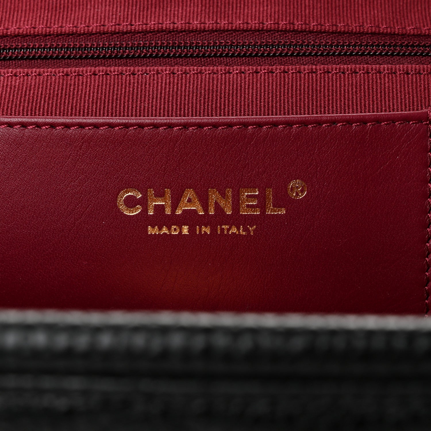 Chanel Shiny Caviar Quilted Large Bowling Bag Black 6 of 10