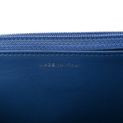 Chanel Denim Quilted Chanel 19 Wallet On Chain WOC Blue 7 of 11