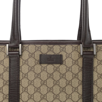 Gucci GG Plus Monogram Tote Dark Brown 8 of 15