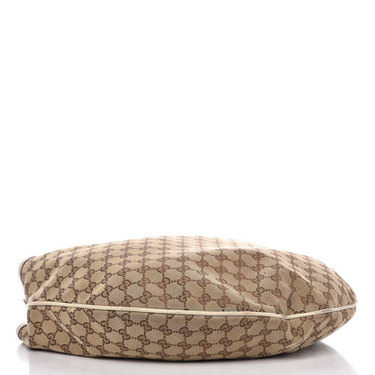 Gucci Monogram Large Wave Hobo Off White 9 of 12