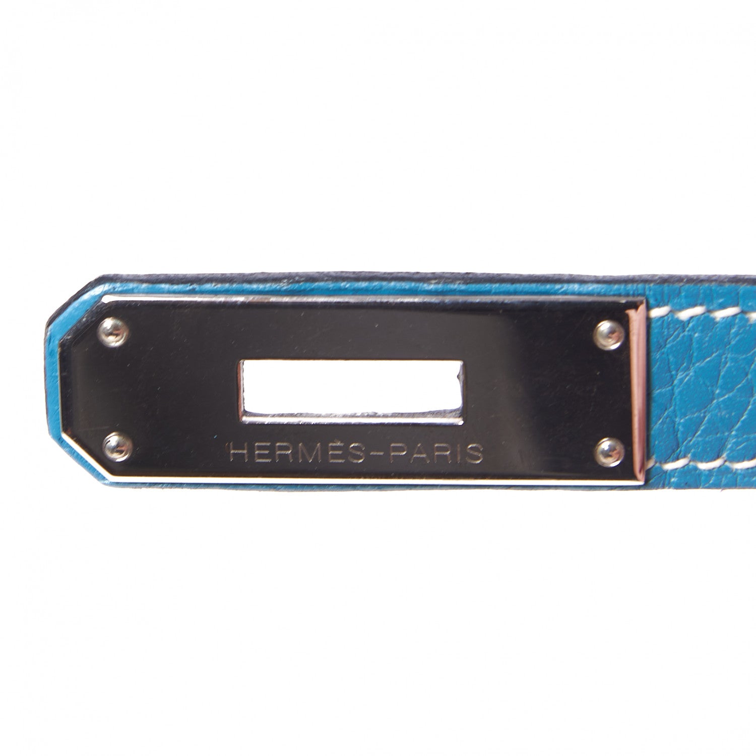 Hermes Togo Kelly Retourne 32 Blue Jean 25 of 32