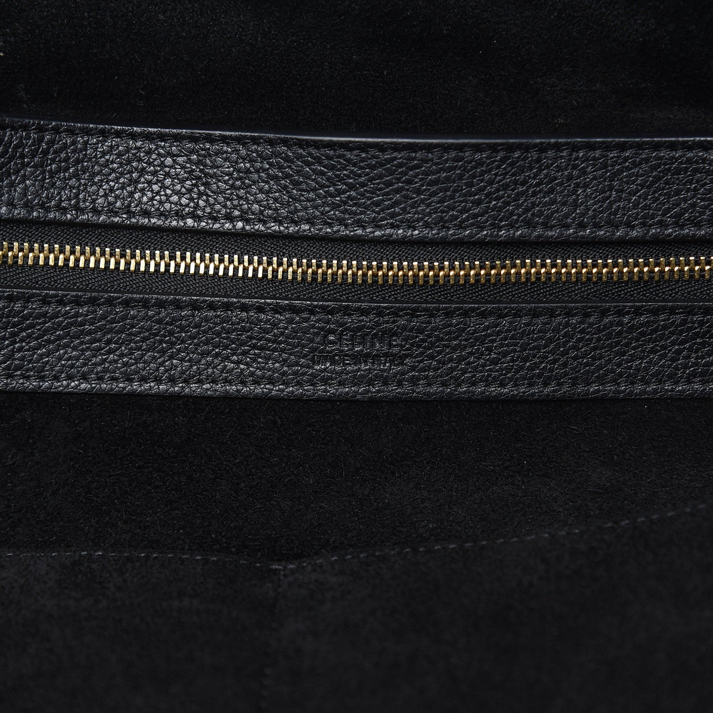 Soft Grained Calfskin Medium Belt Cabas Phantom Black