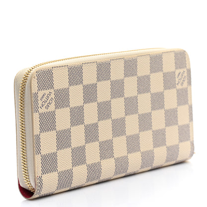 Louis Vuitton Damier Azur 2017 Christmas Animation Zippy Wallet 3 of 7