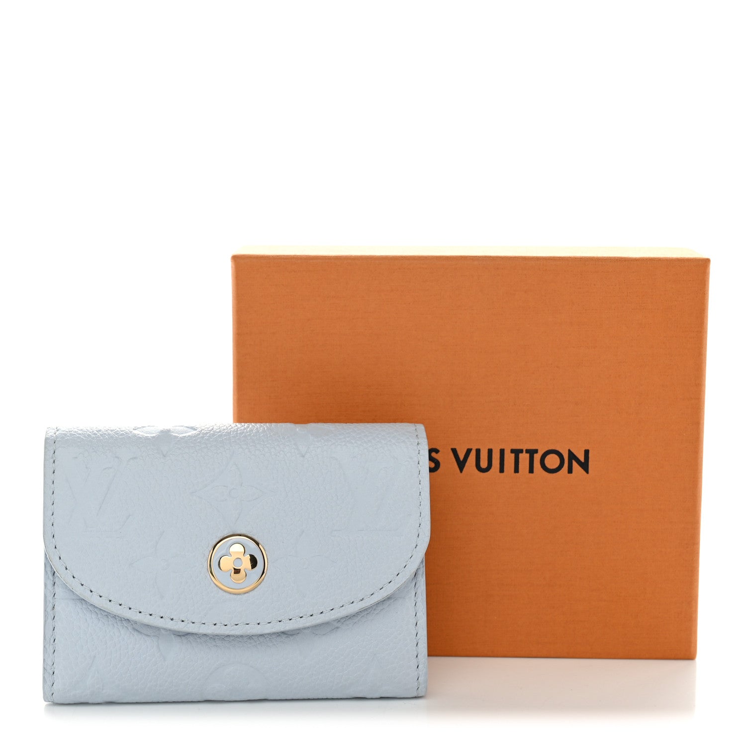 Louis Vuitton Empreinte Rosalie Coin Purse Azure Blue 9 of 9