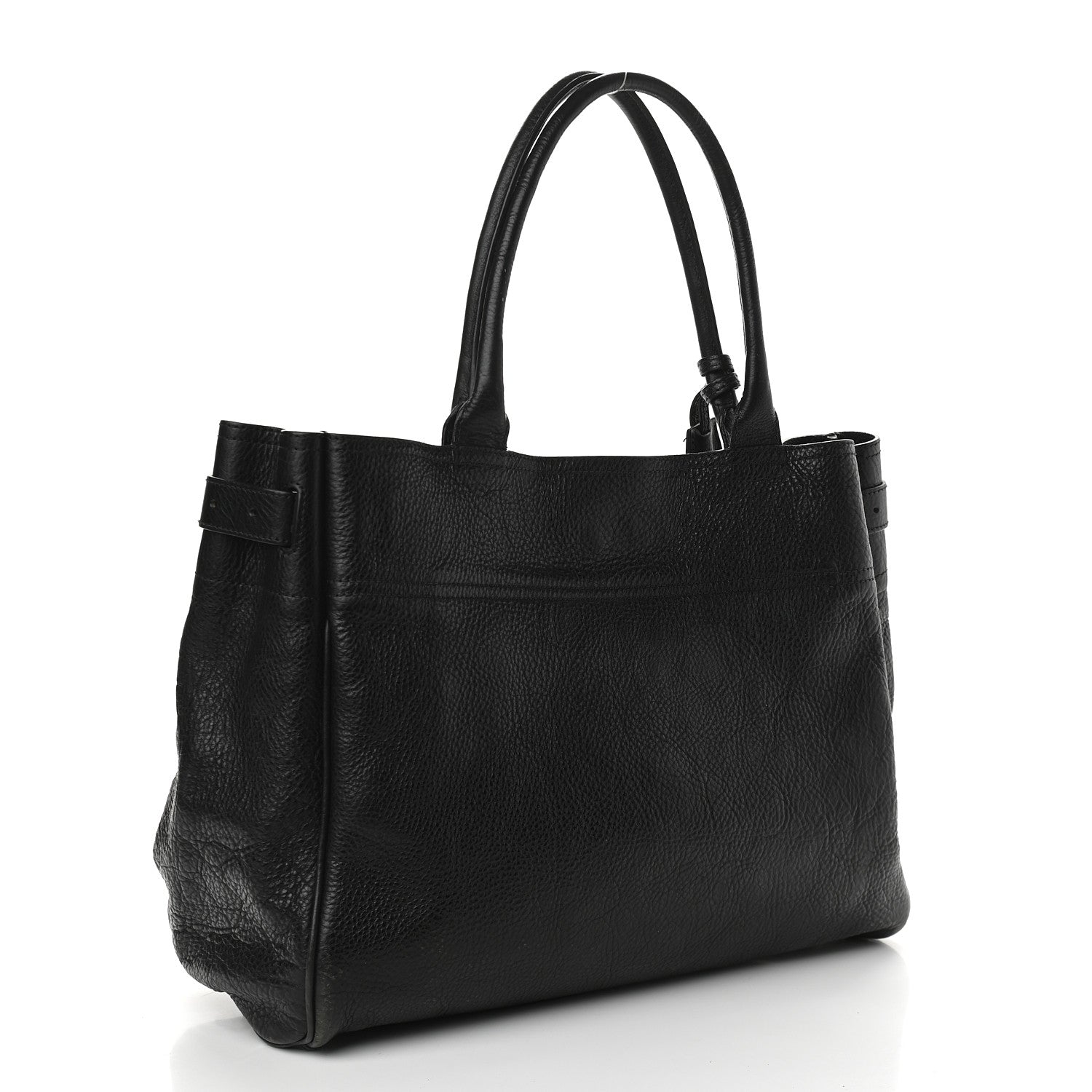 Mulberry Natural Leather Bayswater Tote Black 3 of 17