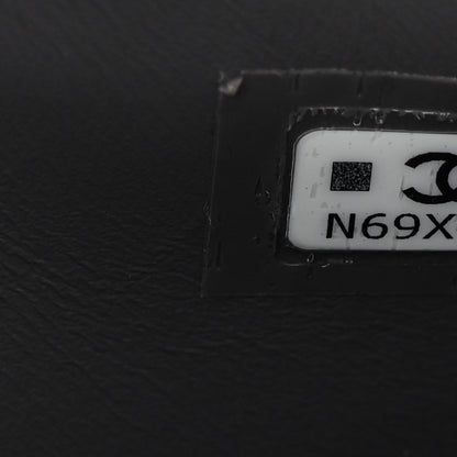 Chanel Shiny Aged Calfskin Quilted Mini Nano Kelly Shopper Grey 7 of 11