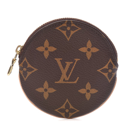 Louis Vuitton Monogram Round Coin Purse 1 of 8