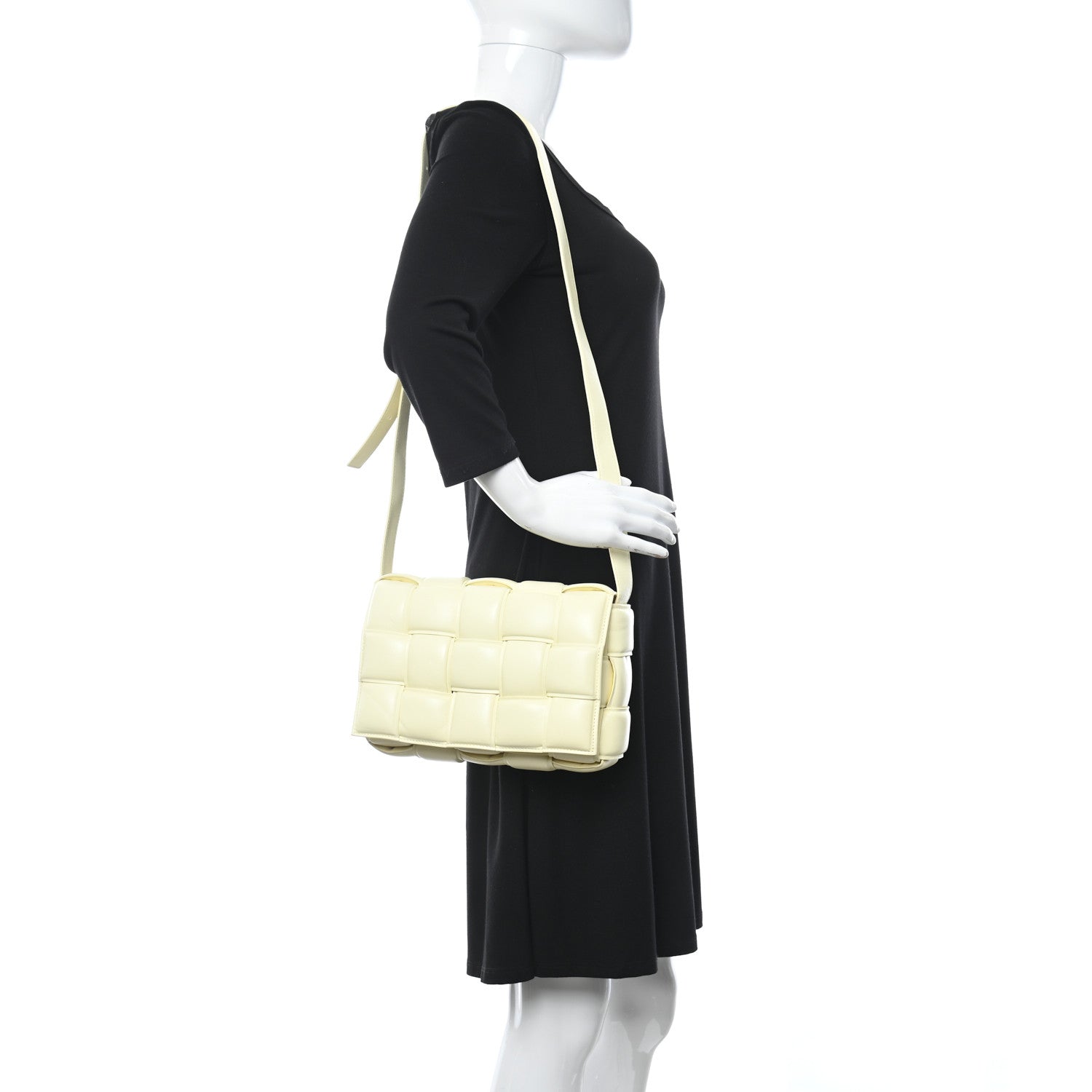 Bottega Veneta Nappa Maxi Intreccio Padded Cassette Crossbody Bag Zest 2 of 9