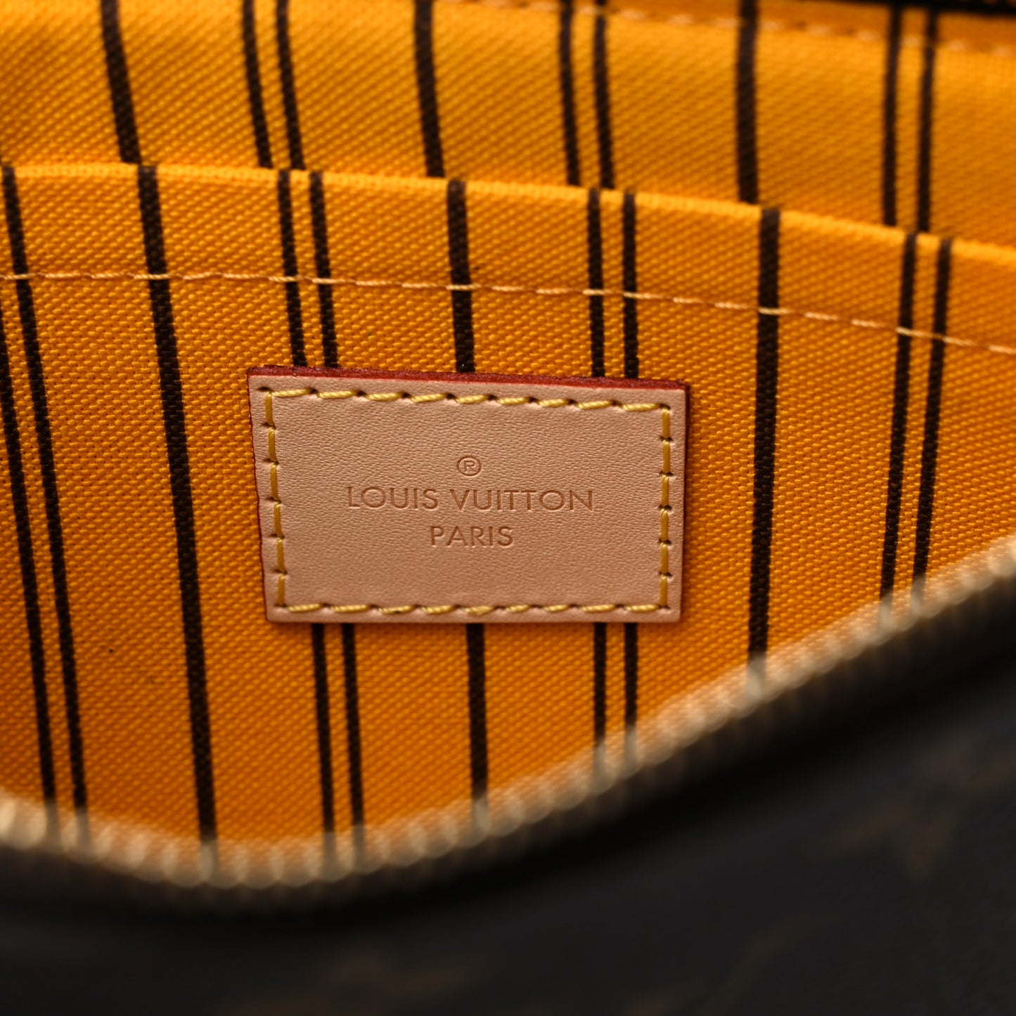 Monogram Neverfull MM GM Pochette Mimosa
