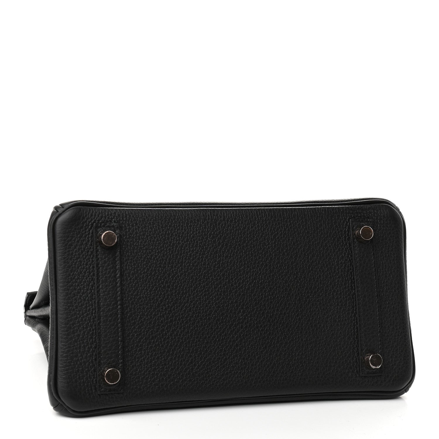 Hermes Togo Matte Alligator Birkin Touch 25 Black 4 of 10