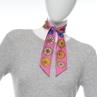Hermes Silk Belles du Mexique Twilly 2 of 4