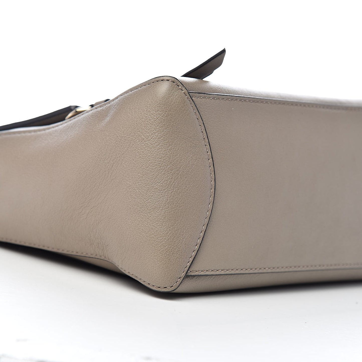 Calfskin Small Faye Day Shoulder Bag Motty Grey