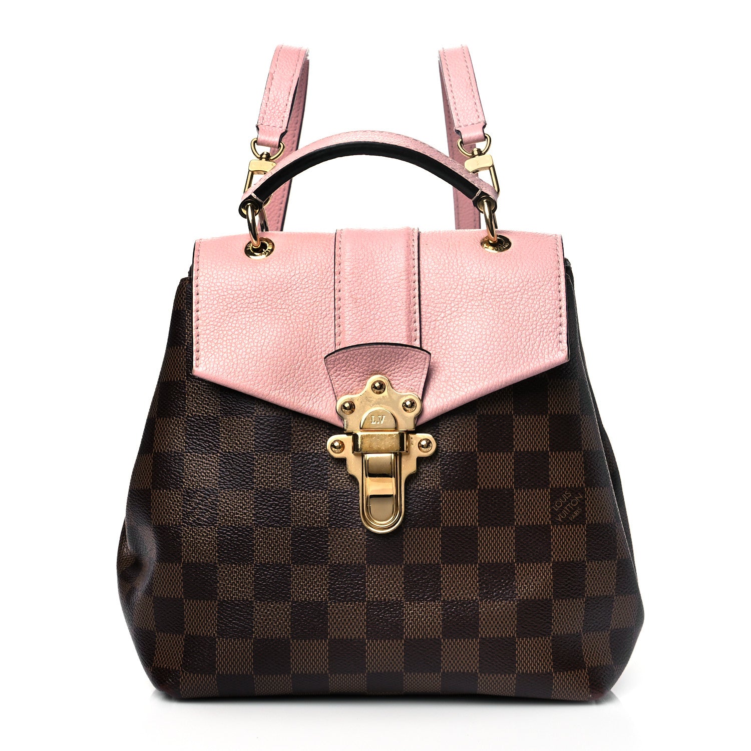 Louis Vuitton Damier Ebene Clapton Backpack Magnolia 1 of 12