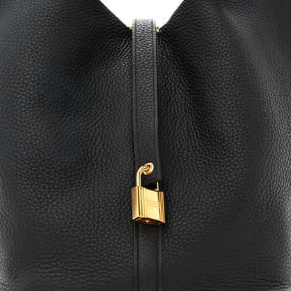 Hermes Taurillon Clemence Picotin Lock 26 GM Black 8 of 14