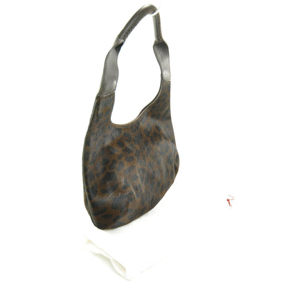 FASHIONPHILE SALVATOREFERRAGAMOPonyHairLeopardPrintHobo 3 of 7