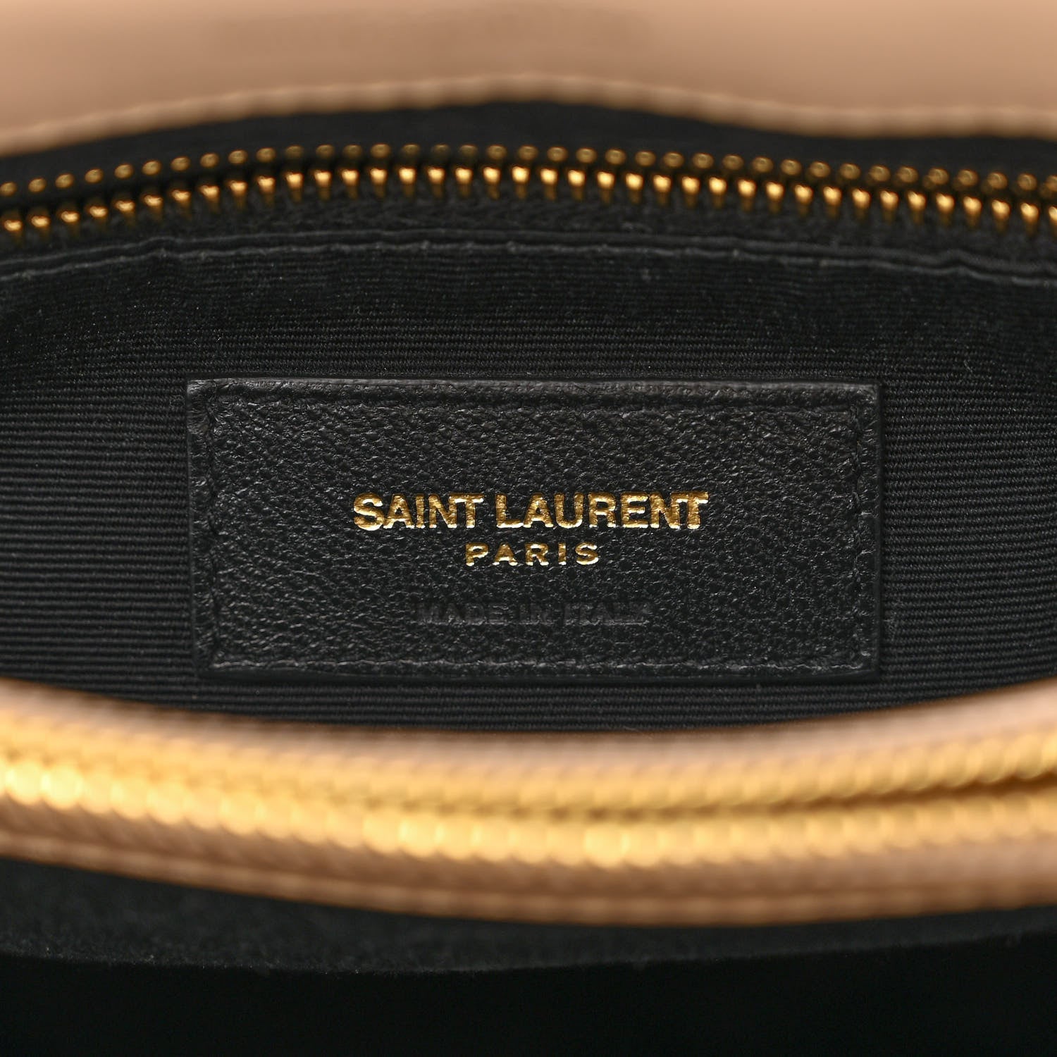 Saint Laurent Calfskin Y Quilted Monogram Medium Loulou Chain Satchel Blush 6 of 11