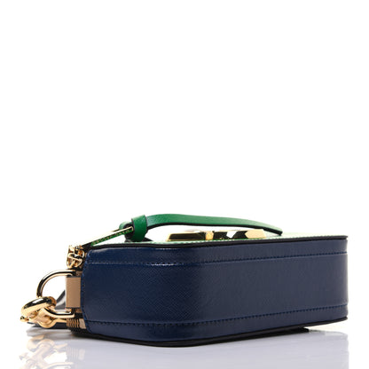 Marc Jacobs Saffiano Small Snapshot Camera Bag Green Multicolor 4 of 18