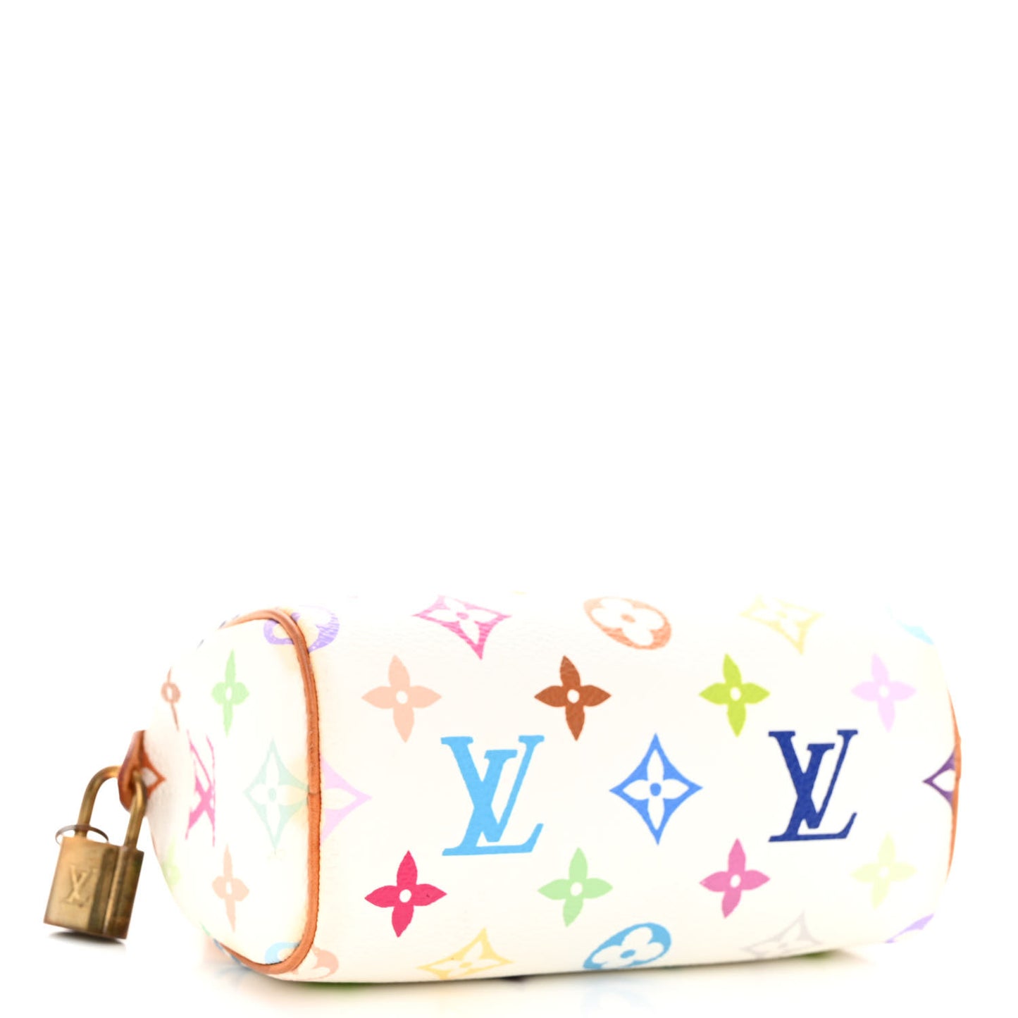 Monogram Multicolor Mini Sac HL Speedy White