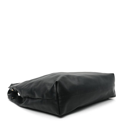 Miu Miu Soft Calf Hobo Bag Black 4 of 11