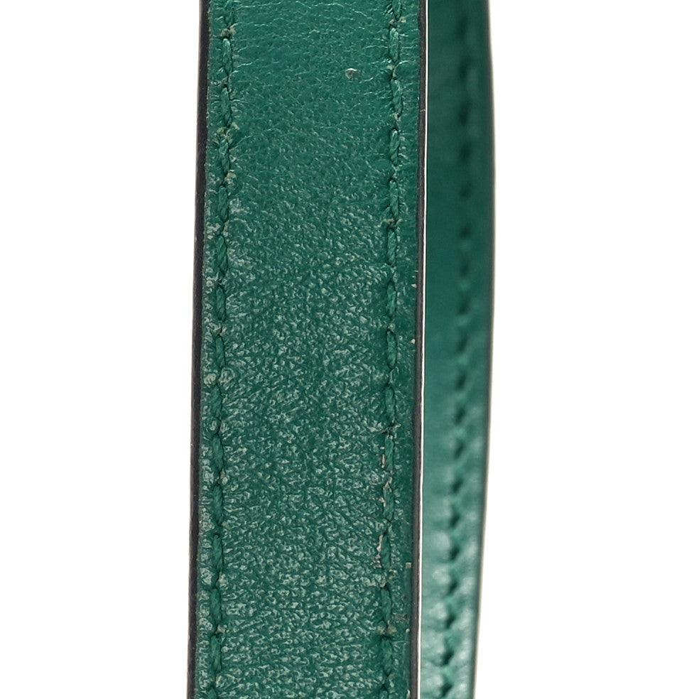 Calfskin Matelasse Small GG Marmont Shoulder Bag Emerald Green