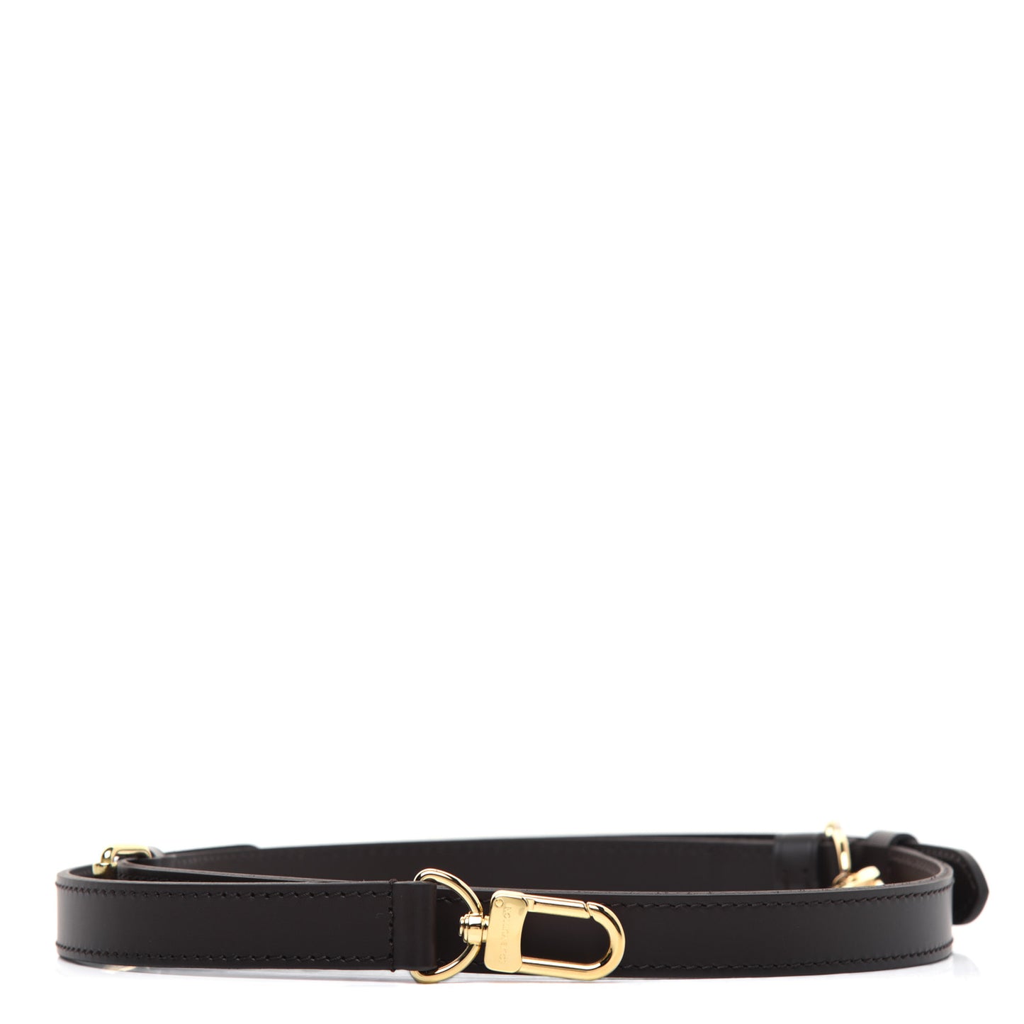 Calfskin Adjustable Speedy Bandouliere Shoulder Strap Brown