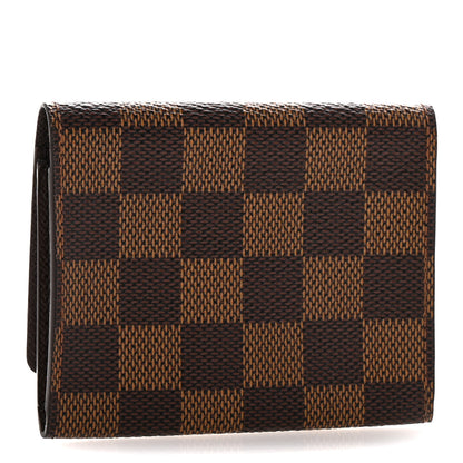 Louis Vuitton Damier Ebene Business Card Holder 3 of 9
