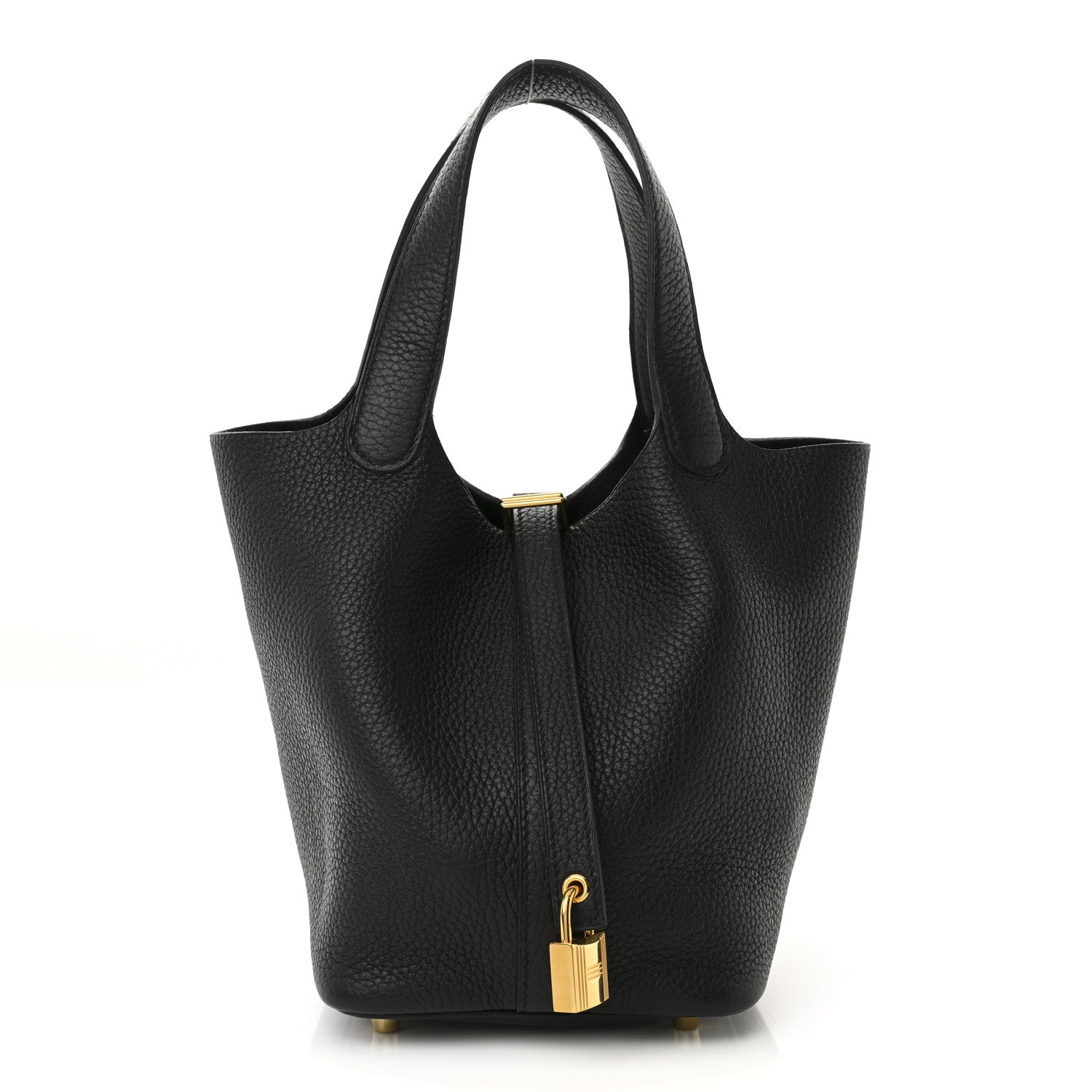 Hermes Taurillon Clemence Picotin Lock 18 PM Black 1 of 11