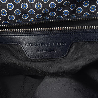 Stella McCartney Nylon Go Flower Print Falabella Tote Blue 6 of 9