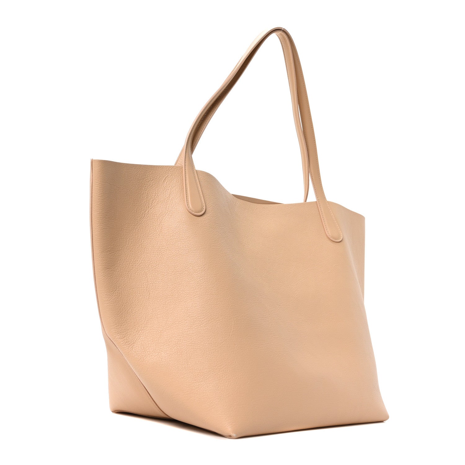 Mansur Gavriel Supple Calfskin Everyday Soft Tote Sandstone 3 of 10