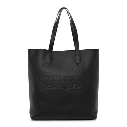 Burberry Grainy Calfskin Remington Tote Black 1 of 9