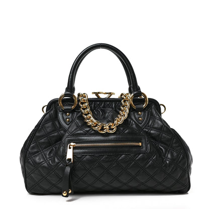 Marc Jacobs Calfskin Quilted Stam Black 1 of 7