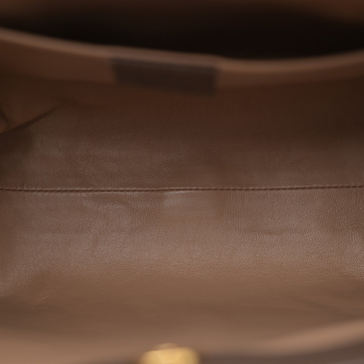 Monogram Jumbo GG Textured Dollar Calfskin Small Diana Tote Bag Camel Ebony New Acero
