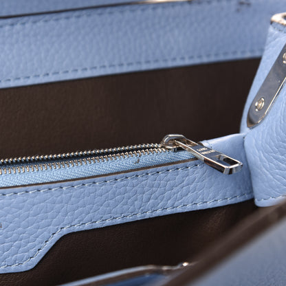 Louis Vuitton Taurillon Capucines MM Bleuet 16 of 21