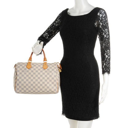 Louis Vuitton Damier Azur Speedy 30 2 of 7