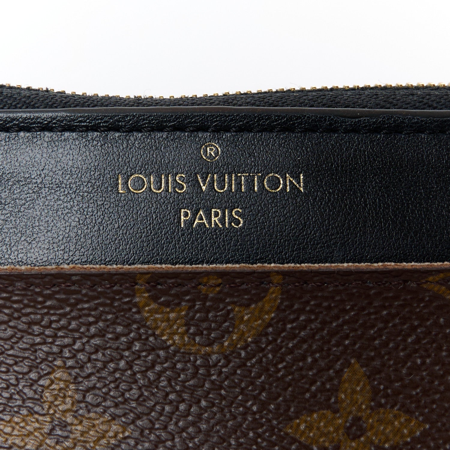 Louis Vuitton Monogram Slim Purse Black 8 of 10