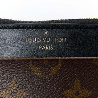 Louis Vuitton Monogram Slim Purse Black 8 of 10