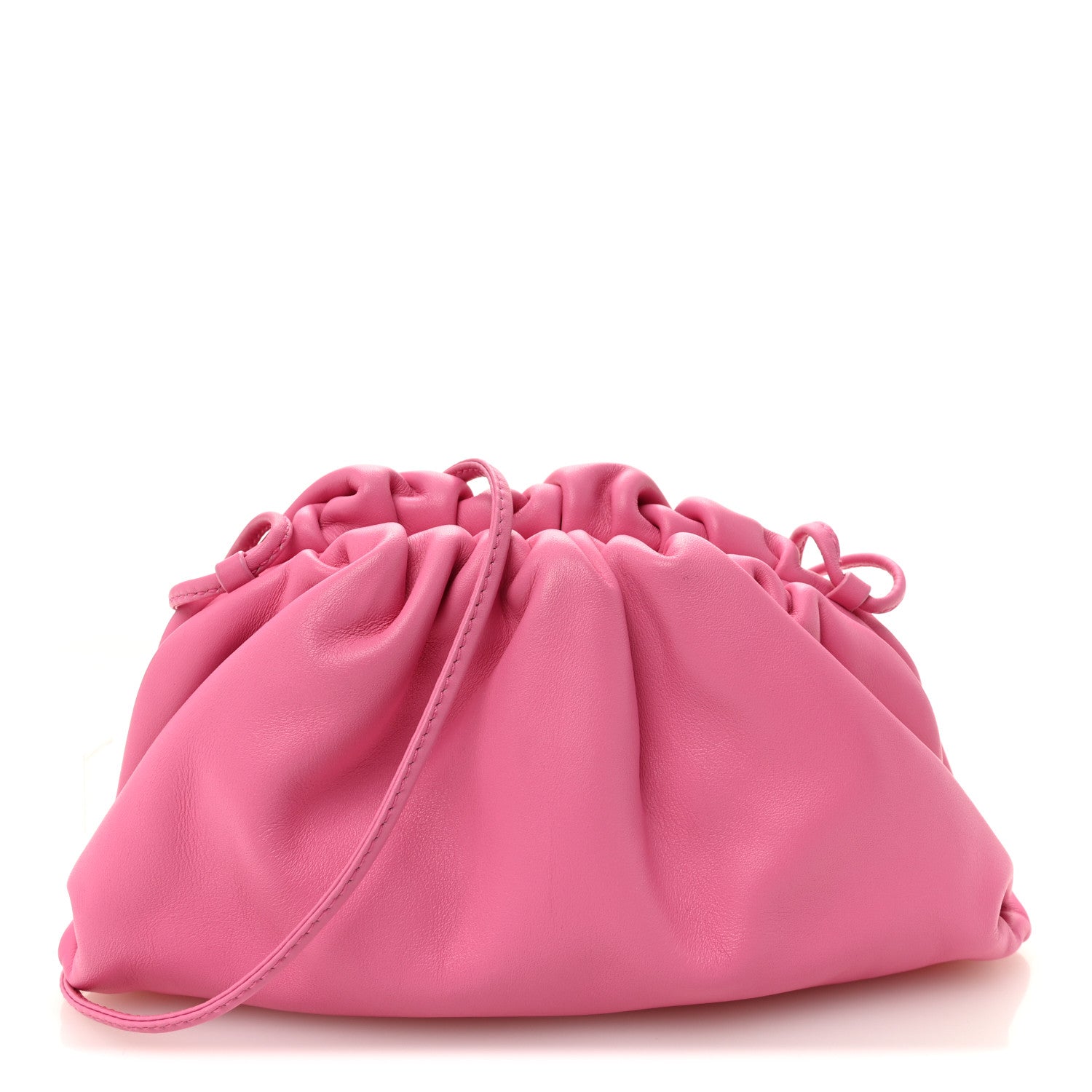 Bottega Veneta Butter Calfskin Coin Purse Pink 1 of 10