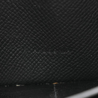 Hermes Epsom Kelly Longue Wallet Black 8 of 10