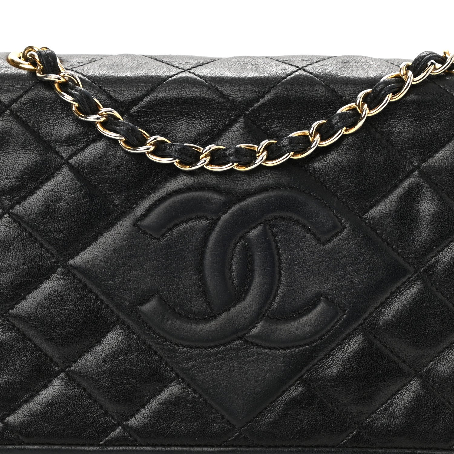 Chanel Lambskin Small Tassel Single Flap Black 9 of 12