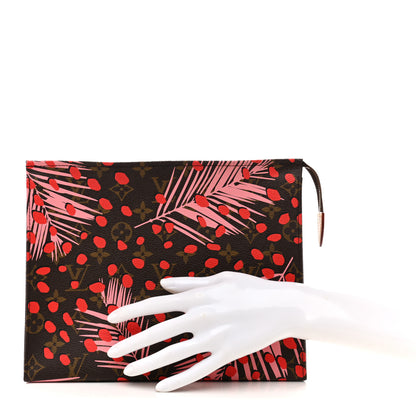 Louis Vuitton Monogram Jungle Dots Toiletry Pouch 26 Sugar Pink Poppy 2 of 10