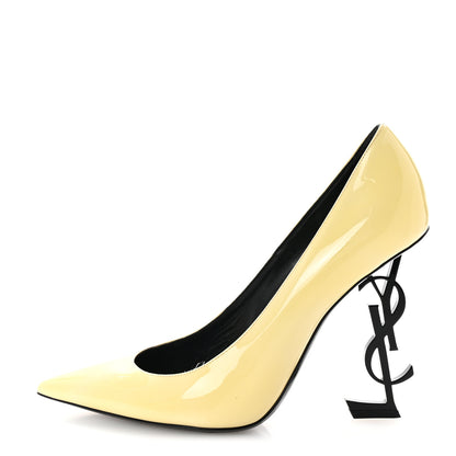 Saint Laurent Patent Opyum 110 Pumps 40 Lemon 1 of 9