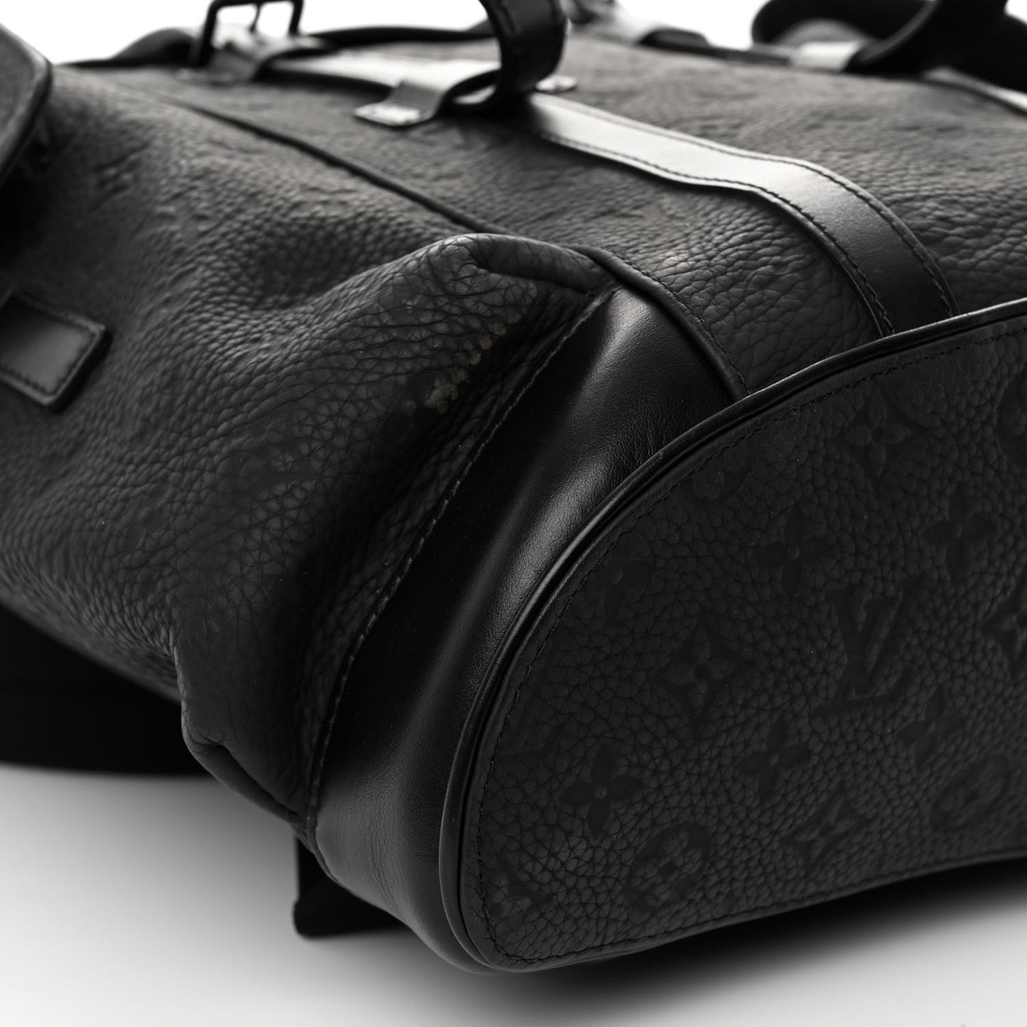 Taurillon Monogram Christopher PM Backpack Black