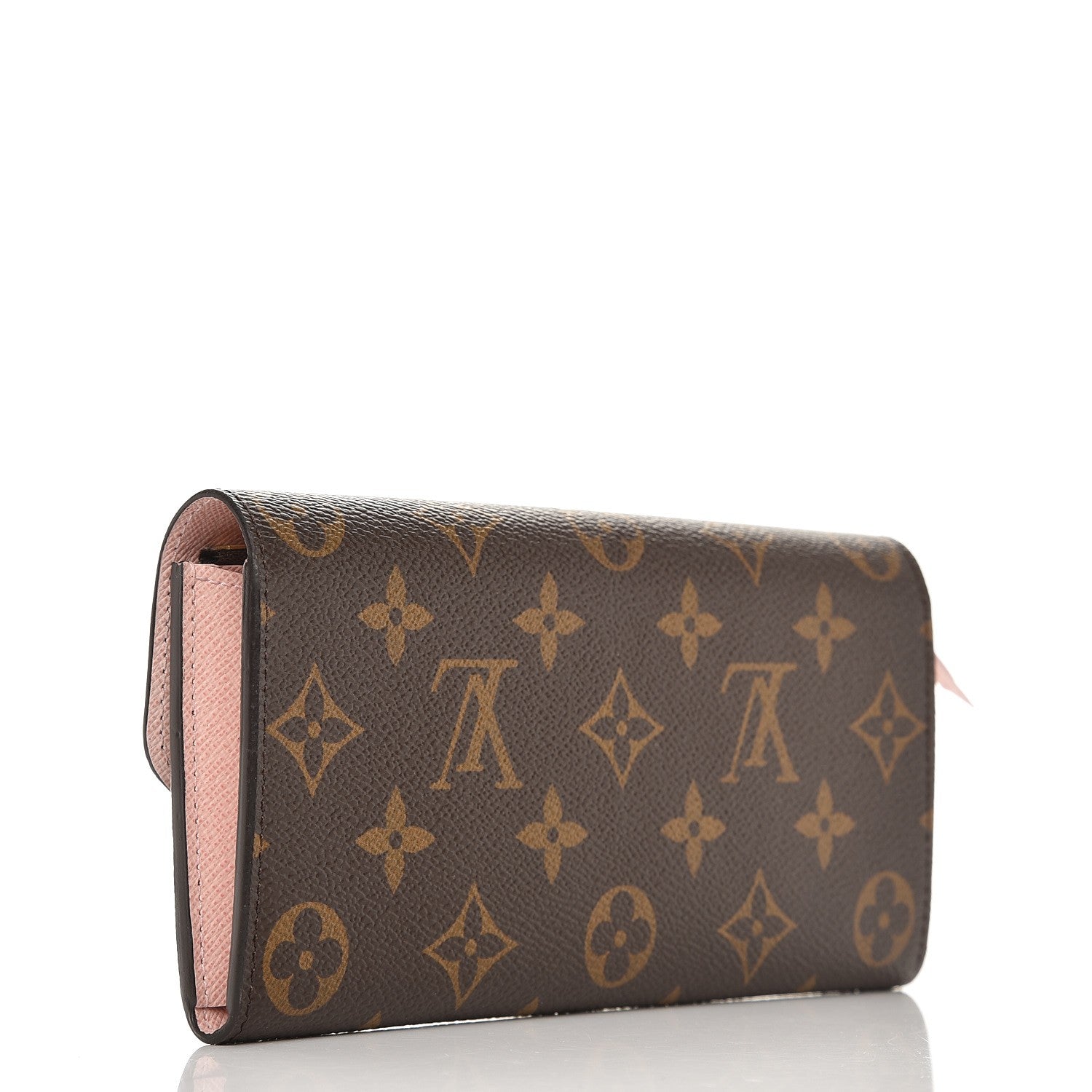 Louis Vuitton Monogram Emilie Wallet Rose Ballerine 3 of 6