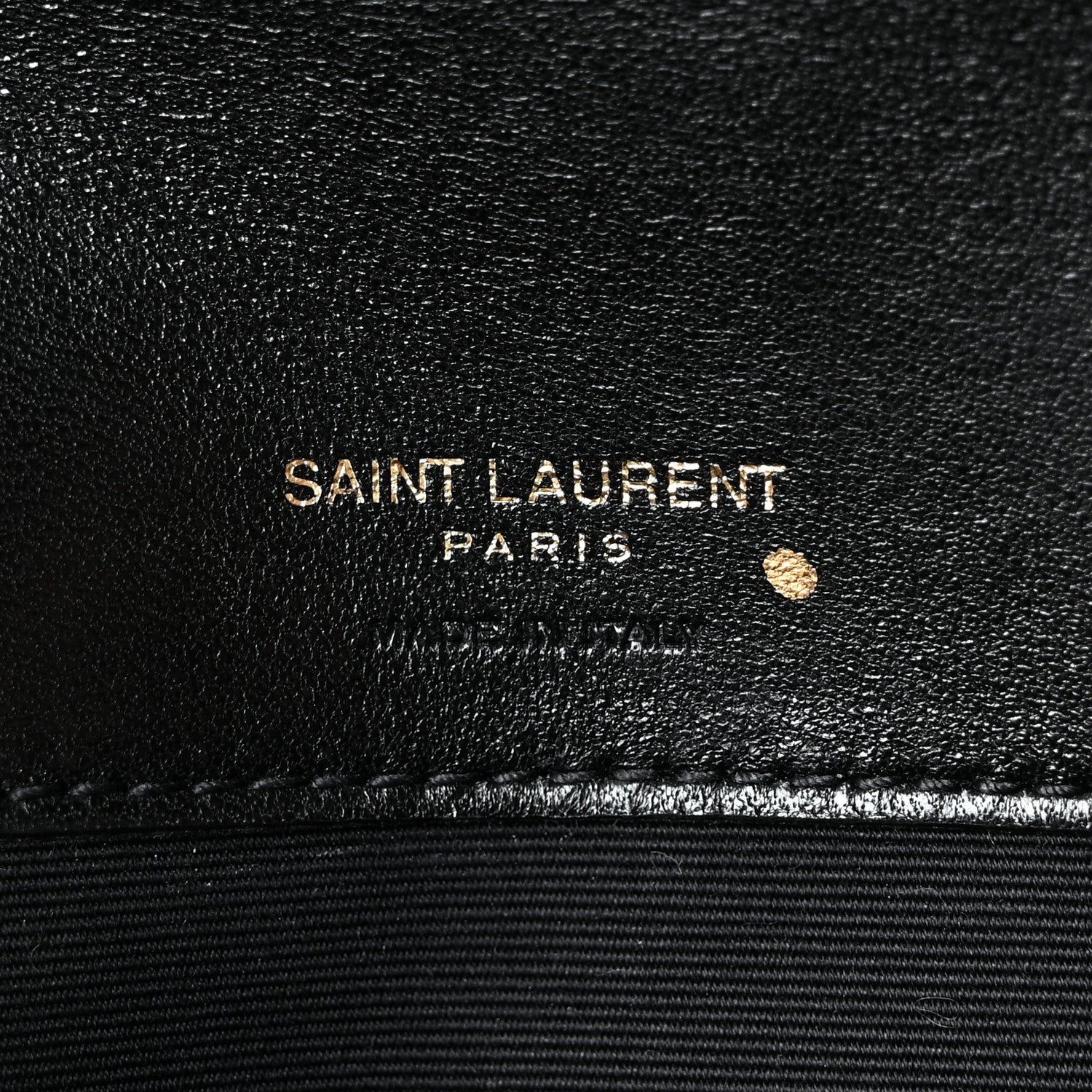 Saint Laurent Lambskin Chevron Quilted Medium LouLou Black 8 of 12
